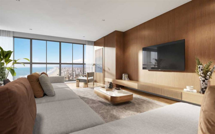 Imagem Apartamento com 4 Quartos à Venda, 213 m² em Guilhermina - Praia Grande