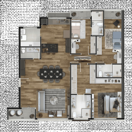 Imagem Apartamento com 3 Quartos à Venda, 142 m² em Hugo Lange - Curitiba
