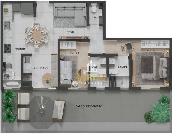 Apartamento com 2 Quartos à Venda, 65 m² em Barcelona - São Caetano Do Sul