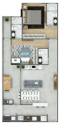Imagem Apartamento com 2 Quartos à Venda, 84 m² em Canto Do Forte - Praia Grande