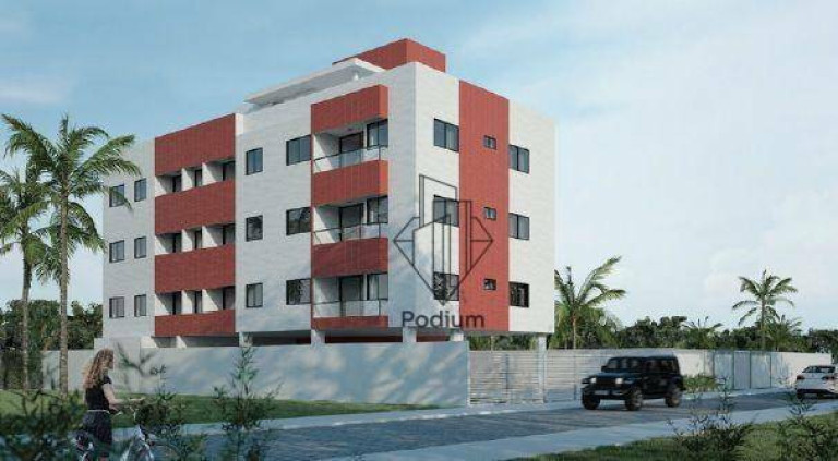 Apartamento com 2 Quartos à Venda, 54 m² em Miramar - João Pessoa