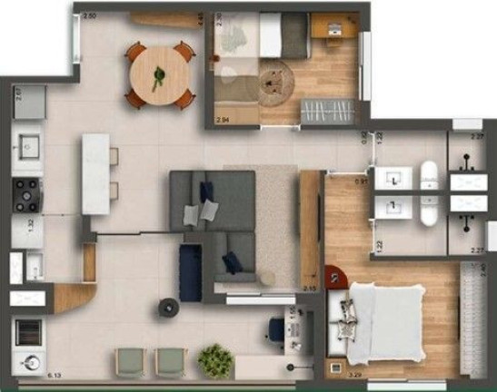 Imagem Apartamento com 3 Quartos à Venda, 69 m² em Chácara Klabin - São Paulo Imagem Apartamento com 3 Quartos à Venda, 69 m² em Chácara Klabin - São Paulo