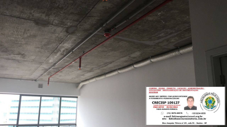 Imagem Sala Comercial à Venda, 42 m² em Valongo - Santos Imagem Sala Comercial à Venda, 42 m² em Valongo - Santos