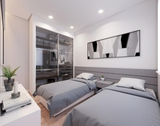 Imagem Apartamento com 1 Quarto à Venda, 47 m² em Vila Guilhermina - Praia Grande