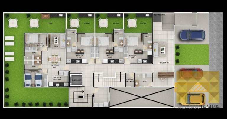 Imagem Apartamento com 1 Quarto à Venda, 20 m² em Jardim Oceania - João Pessoa Imagem Apartamento com 1 Quarto à Venda, 20 m² em Jardim Oceania - João Pessoa