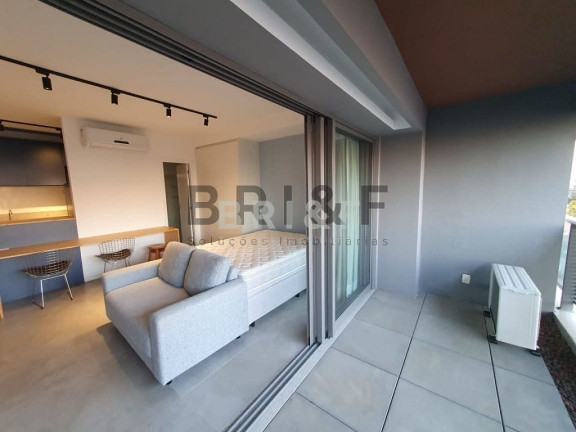 Imagem Apartamento com 1 Quarto para Alugar, 41 m² em Brooklin - São Paulo