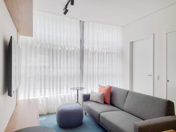 Imagem Apartamento com 1 Quarto para Alugar, 44 m² em Consolação - São Paulo