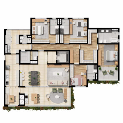 Imagem Apartamento com 4 Quartos à Venda, 248 m² em Moema - São Paulo
