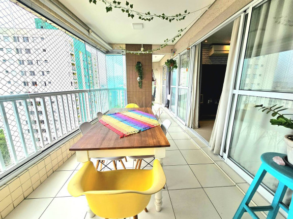 Imagem Apartamento com 3 Quartos à Venda, 111 m² em Encruzilhada - Santos