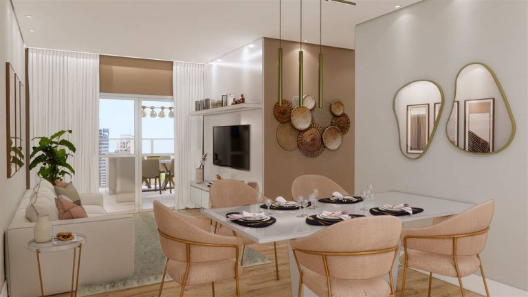 Imagem Apartamento com 3 Quartos à Venda, 99 m² em Caiçara - Praia Grande