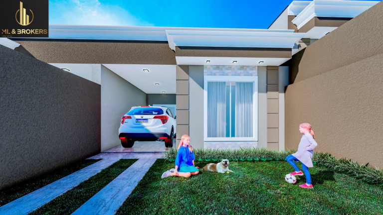 Imagem Sobrado com 3 Quartos à Venda, 156 m² em Vila Nova - Araucária