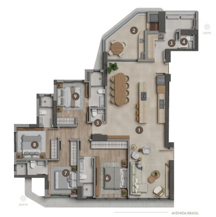 Imagem Cobertura com 4 Quartos à Venda, 390 m² em Centro - Balneário Camboriú