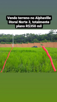 Terreno à Venda, 468 m² em Alphaville (abrantes)  - Camaçari