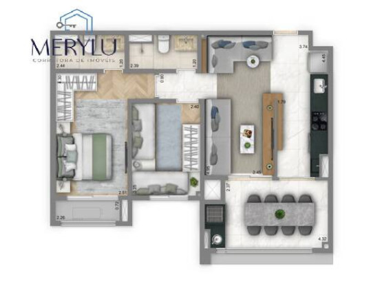 Imagem Apartamento com 2 Quartos à Venda, 68 m² em Saúde - São Paulo Imagem Apartamento com 2 Quartos à Venda, 68 m² em Saúde - São Paulo