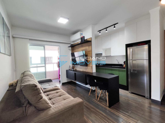 Imagem Apartamento com 2 Quartos à Venda, 66 m² em Guilhermina - Praia Grande