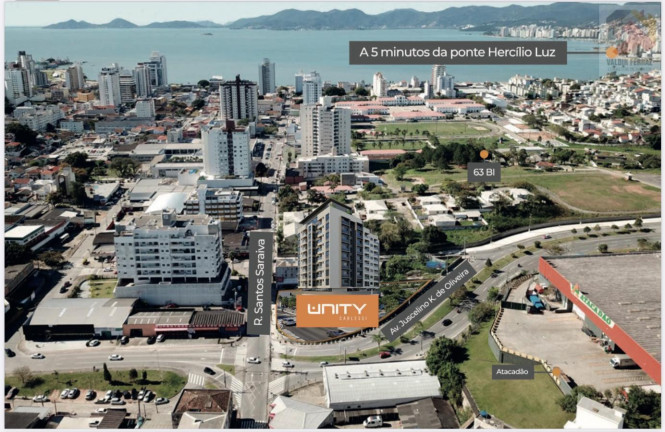 Imagem Apartamento com 1 Quarto à Venda, 38 m² em Estreito - Florianópolis
