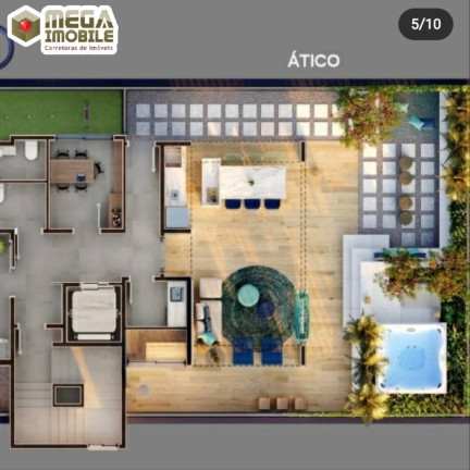 Imagem Apartamento com 1 Quarto à Venda, 50 m² em Centro - Florianópolis