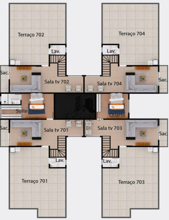 Imagem Cobertura com 3 Quartos à Venda, 133 m² em Santa Cruz Industrial - Contagem Imagem Cobertura com 3 Quartos à Venda, 133 m² em Santa Cruz Industrial - Contagem