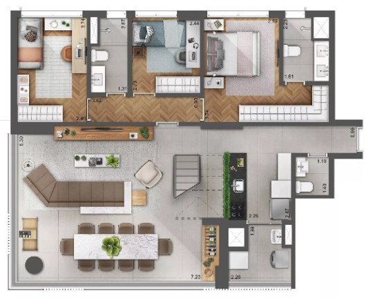 Imagem Apartamento com 3 Quartos à Venda, 111 m² em Perdizes - São Paulo Imagem Apartamento com 3 Quartos à Venda, 111 m² em Perdizes - São Paulo