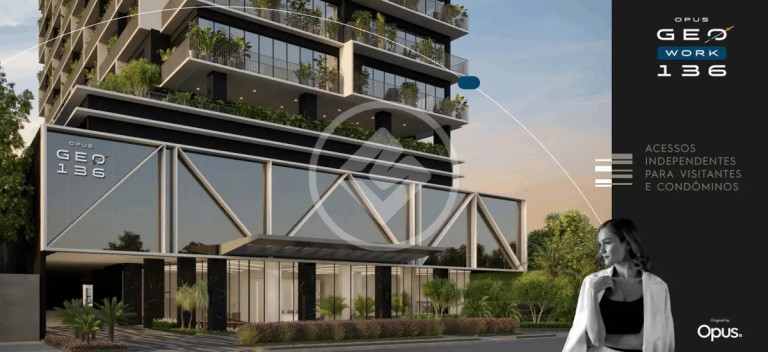 Sala Comercial à Venda, 41 m² em Opus Geo 136 - Goiânia