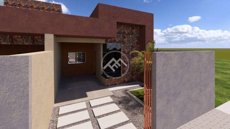 Casa com 2 Quartos à Venda, 72 m² em Residencial Maria Casagrande  Favoreto - Sertanópolis