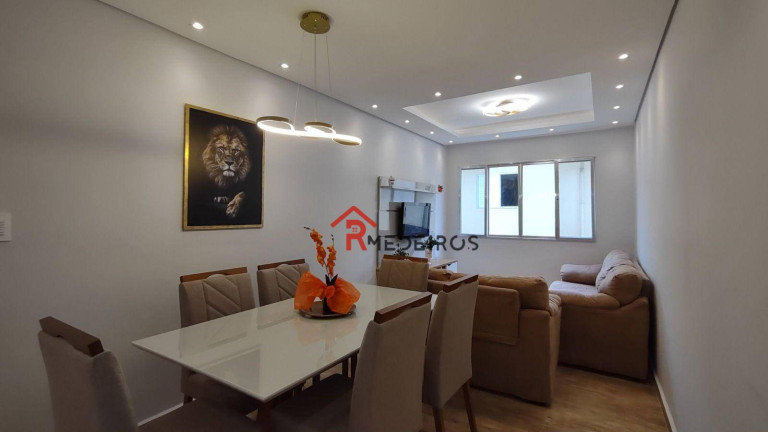 Apartamento com 2 Quartos à Venda, 66 m² em Caiçara - Praia Grande
