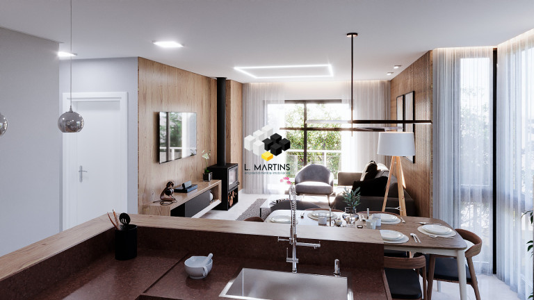 Imagem Apartamento com 2 Quartos à Venda, 83 m² em Centro - Gramado Imagem Apartamento com 2 Quartos à Venda, 83 m² em Centro - Gramado