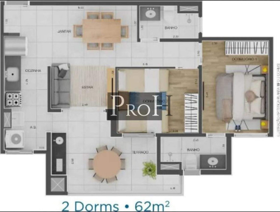 Imagem Apartamento com 3 Quartos à Venda, 75 m² em Campestre - Santo André Imagem Apartamento com 3 Quartos à Venda, 75 m² em Campestre - Santo André