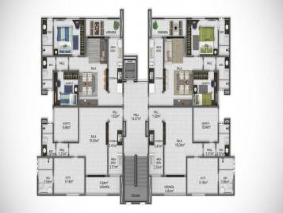 Imagem Apartamento com 1 Quarto à Venda, 60 m² em Morros - Teresina Imagem Apartamento com 1 Quarto à Venda, 60 m² em Morros - Teresina