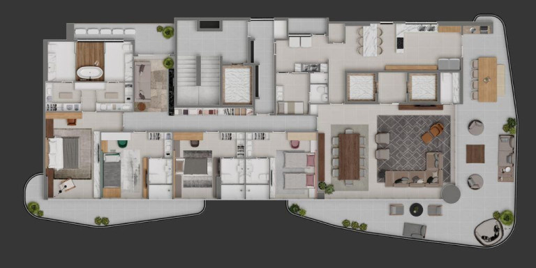 Imagem Apartamento com 4 Quartos à Venda, 355 m² em Meireles - Fortaleza