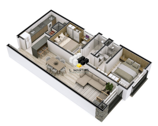 Imagem Apartamento com 3 Quartos à Venda, 128 m² em Planalto - Gramado Imagem Apartamento com 3 Quartos à Venda, 128 m² em Planalto - Gramado