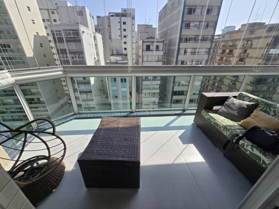 Imagem Apartamento com 2 Quartos para Alugar, 154 m² em Embaré - Santos Imagem Apartamento com 2 Quartos para Alugar, 154 m² em Embaré - Santos