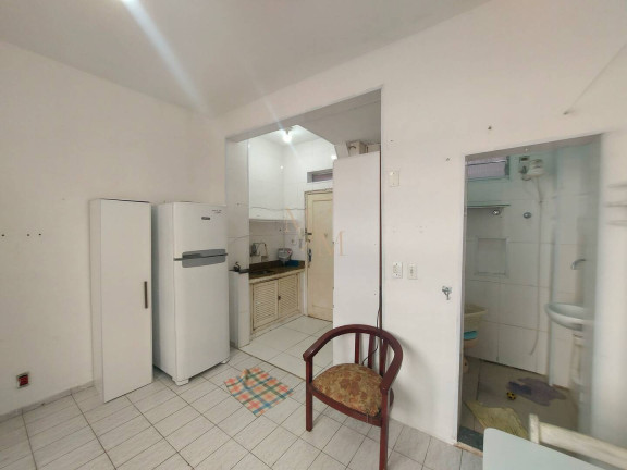 Imagem Kitnet com 1 Quarto à Venda, 25 m² em Embaré - Santos Imagem Kitnet com 1 Quarto à Venda, 25 m² em Embaré - Santos
