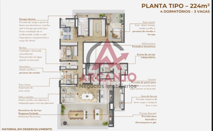 Imagem Apartamento com 4 Quartos à Venda, 224 m² em Perdizes - São Paulo Imagem Apartamento com 4 Quartos à Venda, 224 m² em Perdizes - São Paulo