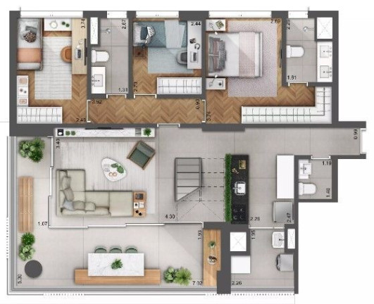 Imagem Apartamento com 3 Quartos à Venda, 111 m² em Perdizes - São Paulo