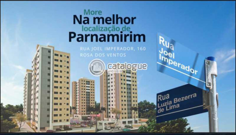 Imagem Apartamento com 2 Quartos à Venda, 48 m² em Rosa Dos Ventos - Parnamirim Imagem Apartamento com 2 Quartos à Venda, 48 m² em Rosa Dos Ventos - Parnamirim