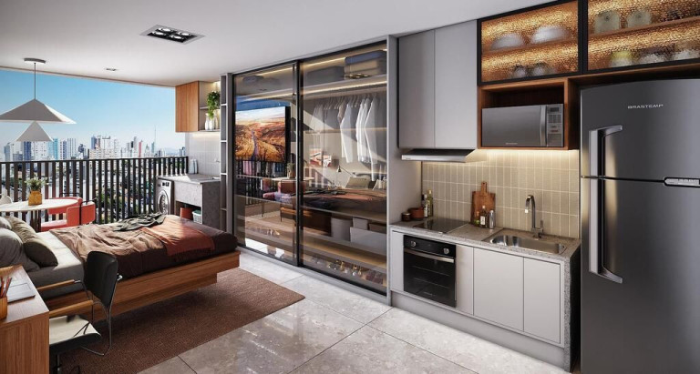 Imagem Studio com 1 Quarto à Venda, 26 m² em Vila Madalena - São Paulo