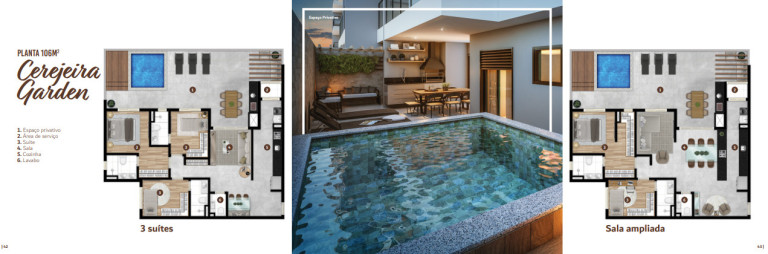 Imagem Apartamento com 3 Quartos à Venda, 106 m² em Parque Rincão - Cotia Imagem Apartamento com 3 Quartos à Venda, 106 m² em Parque Rincão - Cotia