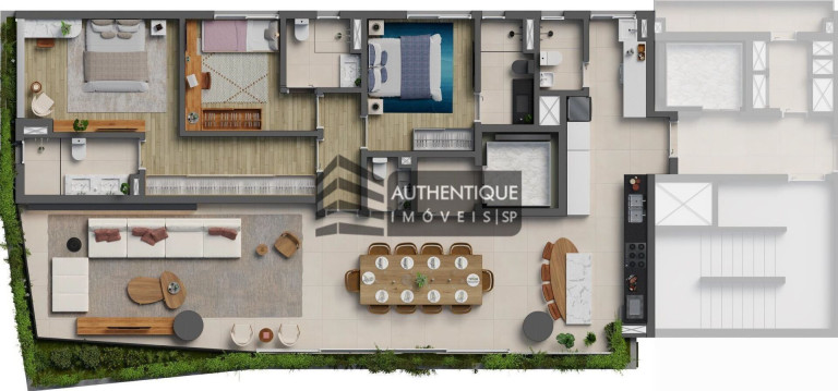 Imagem Apartamento com 3 Quartos à Venda, 159 m² em Cerqueira César - São Paulo
