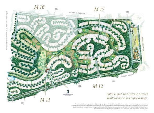 Terreno à Venda, 1.409 m² em Riviera - Bertioga