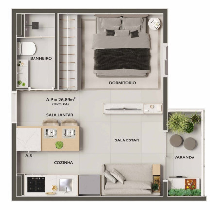 Imagem Apartamento com 2 Quartos à Venda, 40 m² em Itaquera - São Paulo Imagem Apartamento com 2 Quartos à Venda, 40 m² em Itaquera - São Paulo