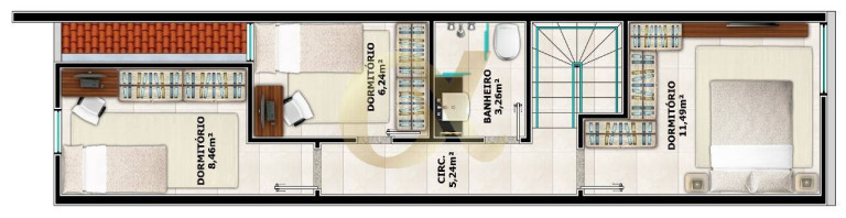 Imagem Casa com 3 Quartos à Venda, 89 m² em Boa Vista - Joinville