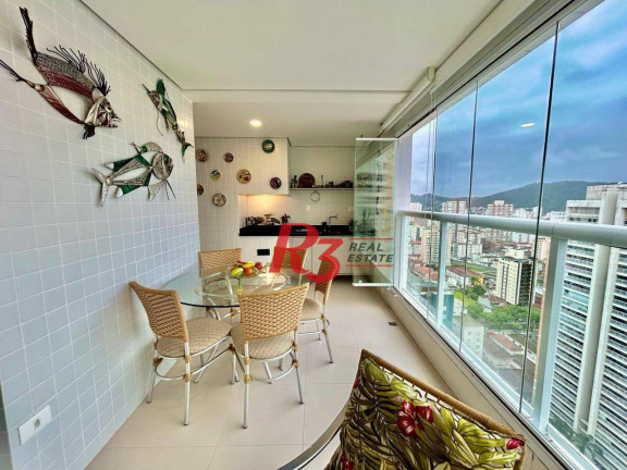 Imagem Apartamento com 2 Quartos à Venda, 108 m² em Gonzaga - Santos