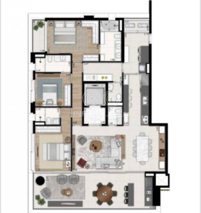 Imagem Apartamento com 3 Quartos à Venda, 186 m² em Vila Nova Conceição - São Paulo