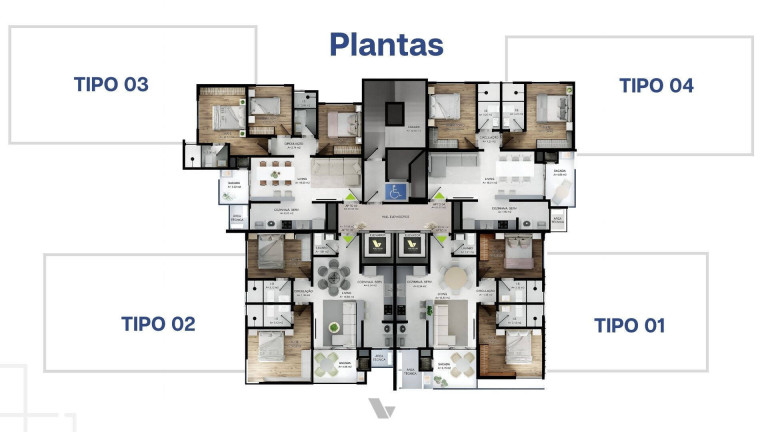 Imagem Apartamento com 2 Quartos à Venda, 70 m² em Morretes - Itapema