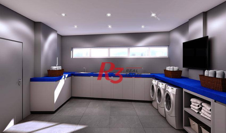 Imagem Apartamento com 2 Quartos para Alugar, 62 m² em Gonzaga - Santos
