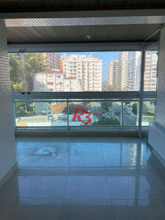 Apartamento com 3 Quartos para Alugar, 211 m² em Embaré - Santos