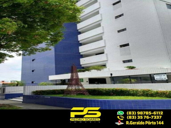 Imagem Apartamento com 1 Quarto à Venda, 50 m² em Brisamar - João Pessoa