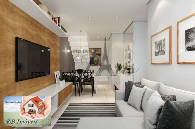 Imagem Casa com 2 Quartos à Venda, 69 m² em Vila Valparaíso - Santo André