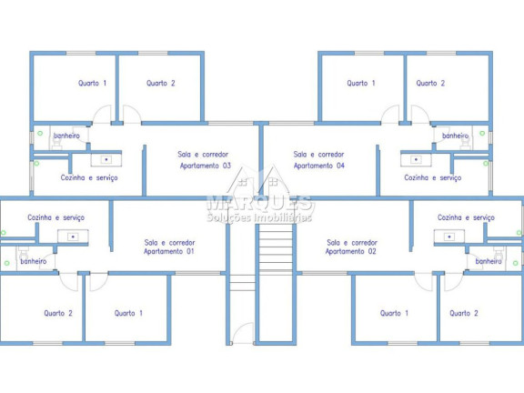 Imagem Apartamento com 2 Quartos à Venda, 45 m² em Parque Bandeirantes I - Sumaré
